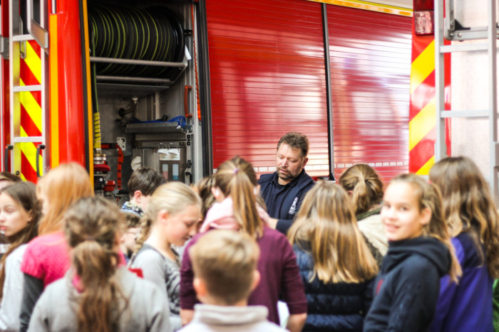 Besuch bei der Feuerwehr Altstadt