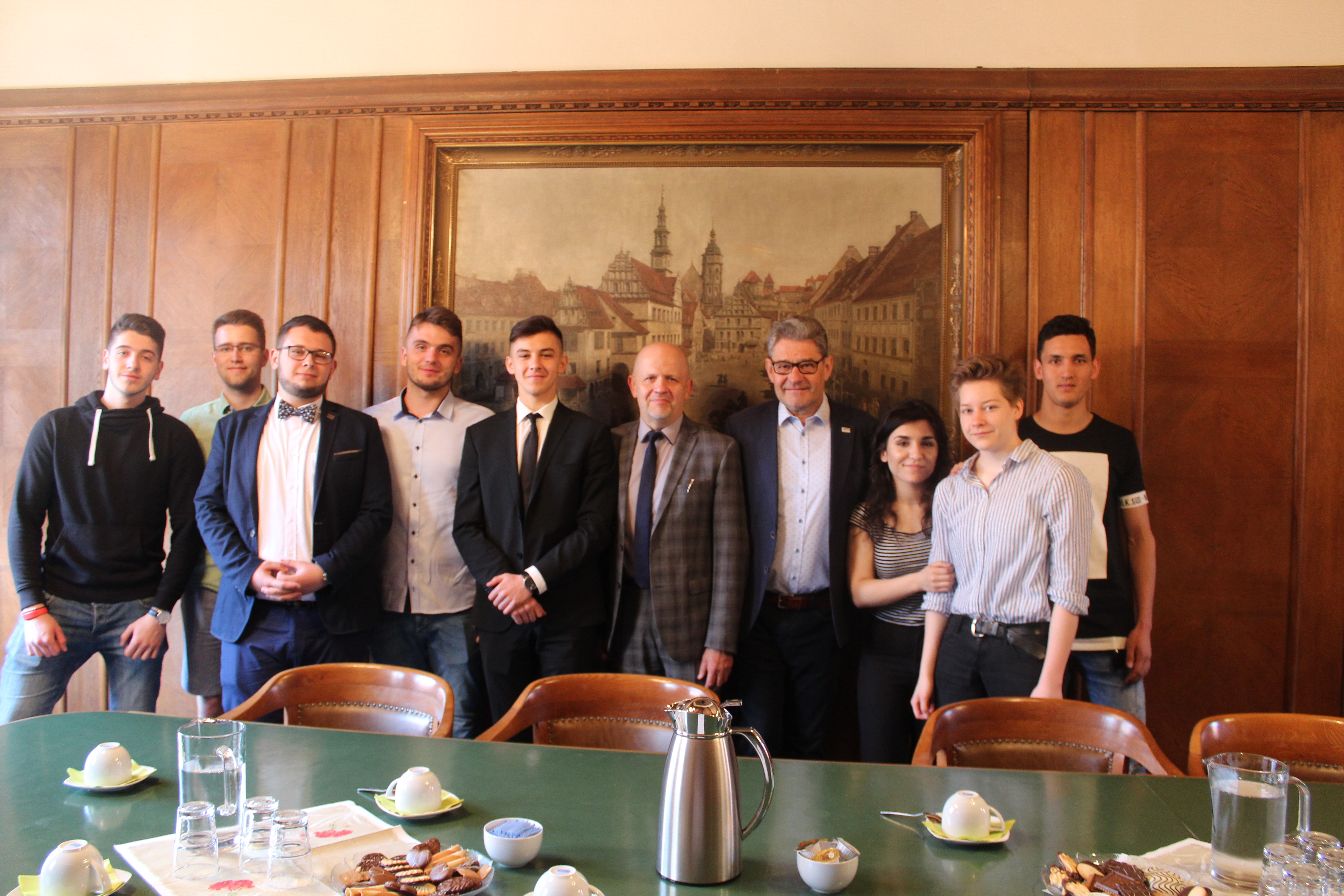 Internationales Treffen mit dem polnischen Youth Council