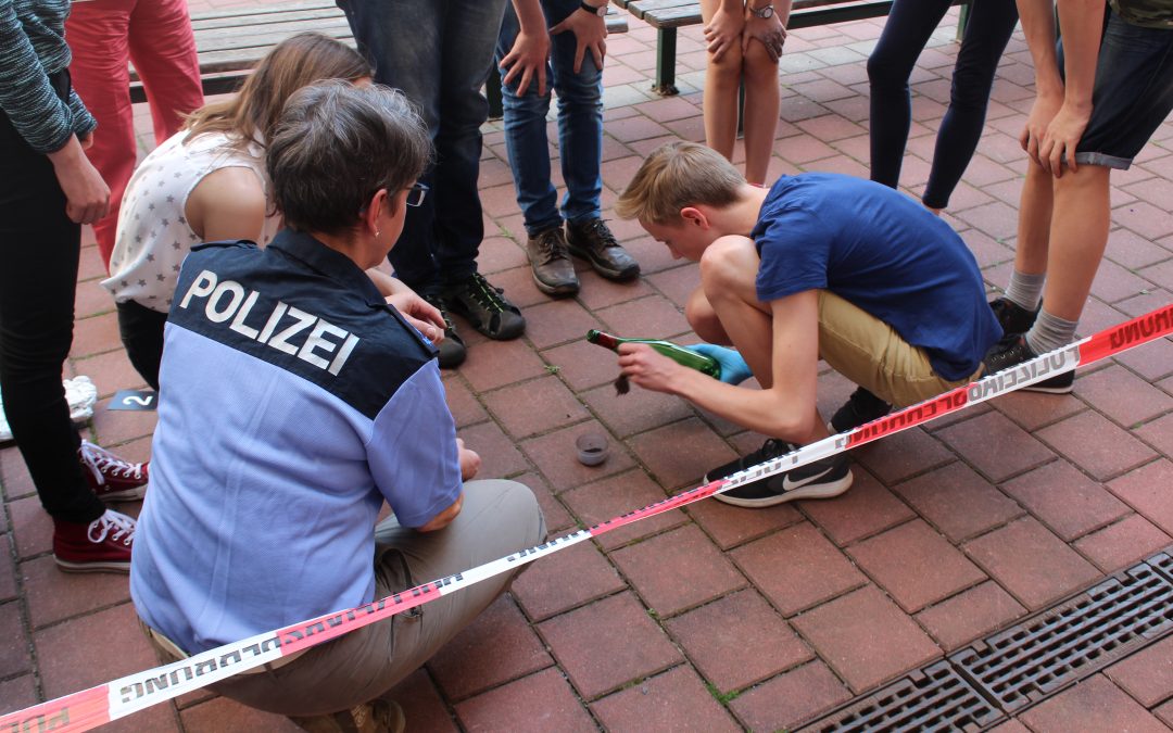 „Damit unsere Gesellschaft funktioniert.“ – Besuch  des Polizeireviers Pirna