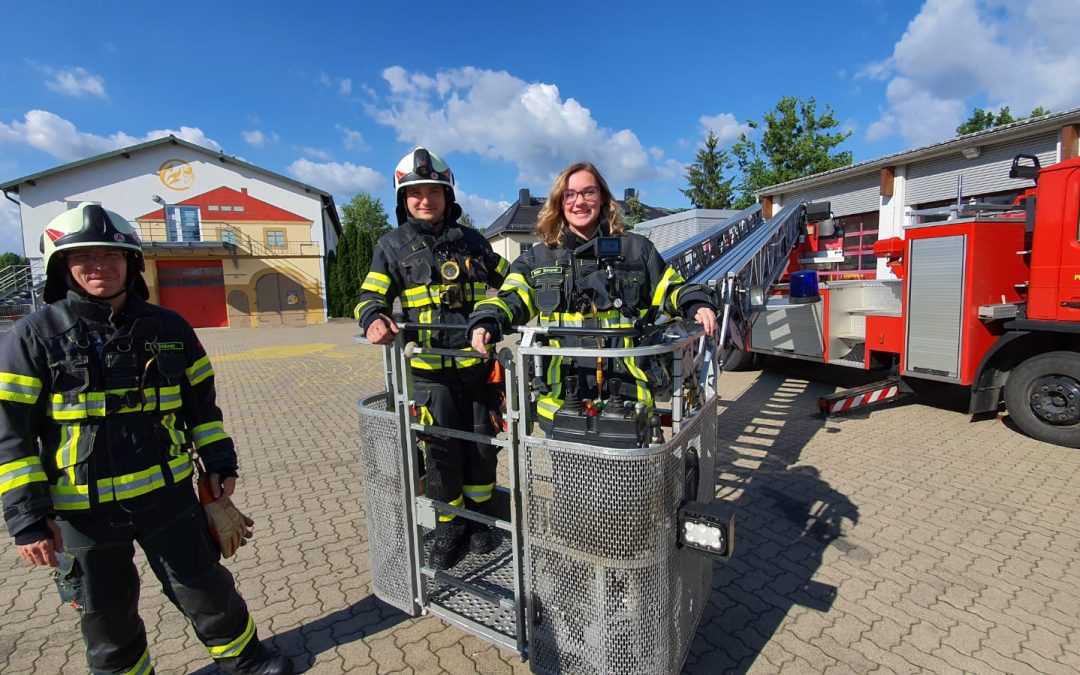 Kurzfilm-Premiere: Die gläserne Stadt zu Besuch bei der Feuerwehr