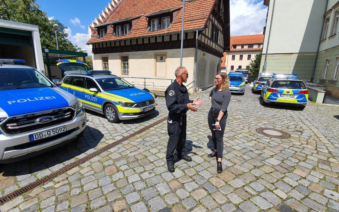 Neuer Kurzfilm: Die gläserne Stadt bei der Polizei