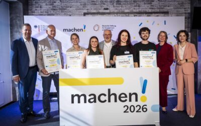 Ausgezeichnet! Die „Gläserne Stadt“ erhält den Machen!2026-Preis